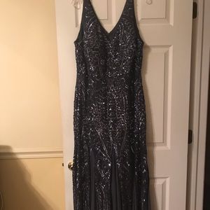 Plus size evening gown